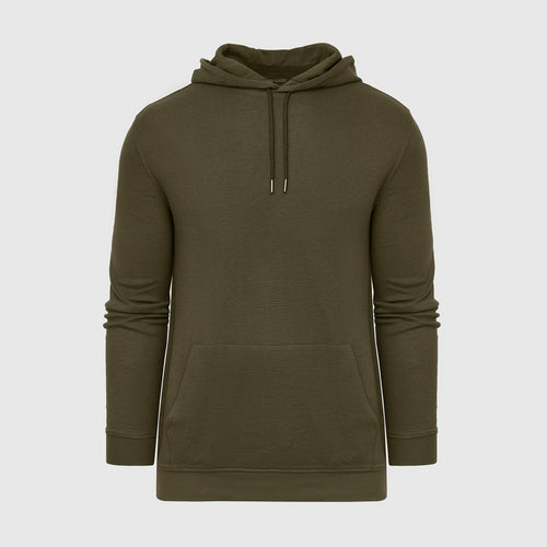 Military Green Waffle Hoodie