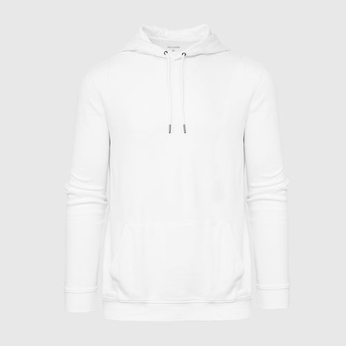 White Waffle Hoodie