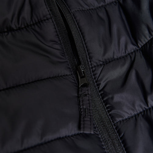 Black Quilted Puffer Jacket