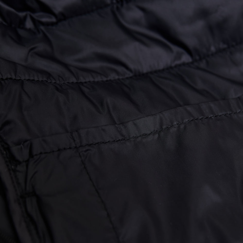 Black Quilted Puffer Jacket