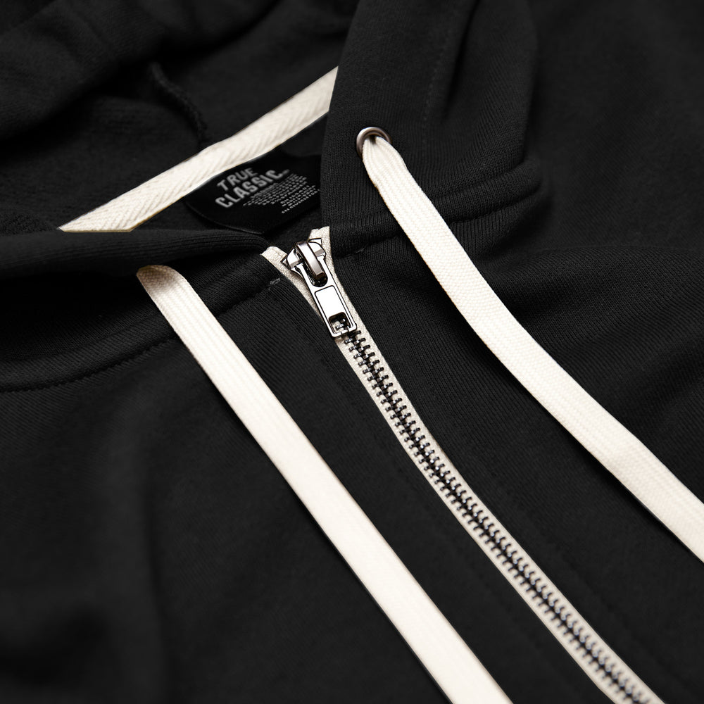 Black Fleece French Terry Zip Hoodie