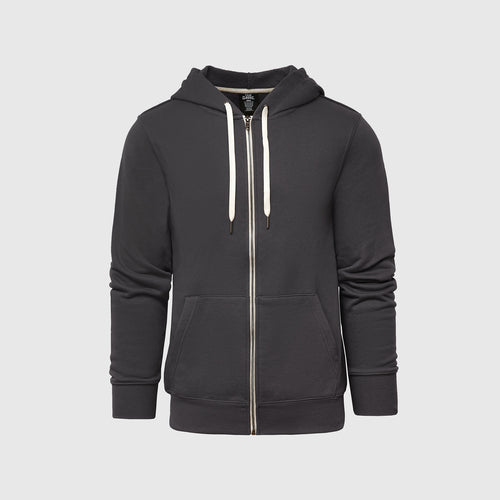 Carbon Fleece French Terry Zip Hoodie