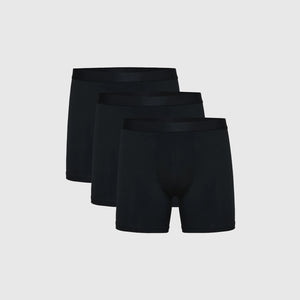 True ClassicBlack Boxer Briefs 3-Pack