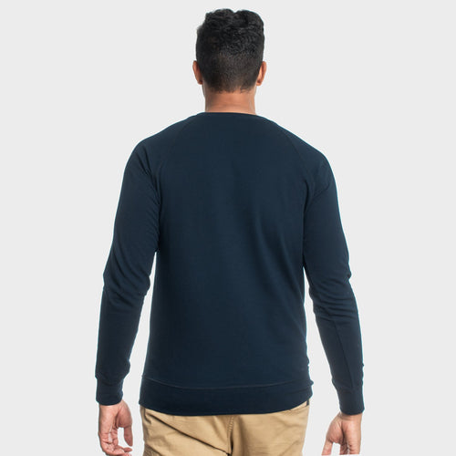 Navy French Terry Sweatshirt