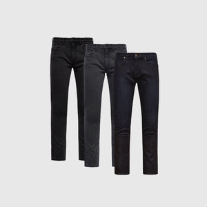 True ClassicStraight Fit Comfort Jeans 3-Pack